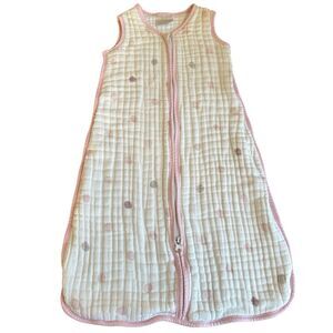 Aden + Anais Babies Sleep Sack Small 0-6 Months White Pastel Polka Dots Comfort